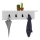 Wall hanger AYLA 14,5x60 cm white