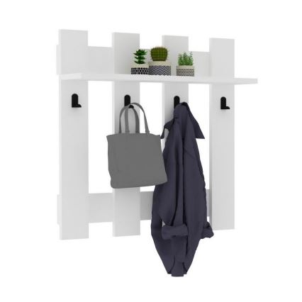 Wall hanger CARINA 70x70 cm white