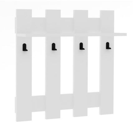 Wall hanger CARINA 70x70 cm white