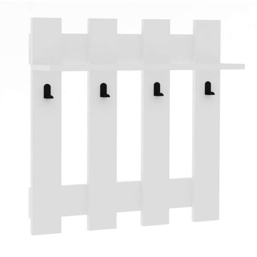 Wall hanger CARINA 70x70 cm white