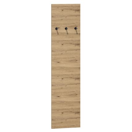 Wall hanger CORICA 145x35 cm oak artisan