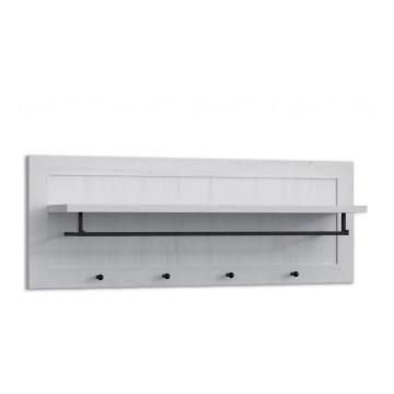 Wall hanger LEMAS 40x109 cm white