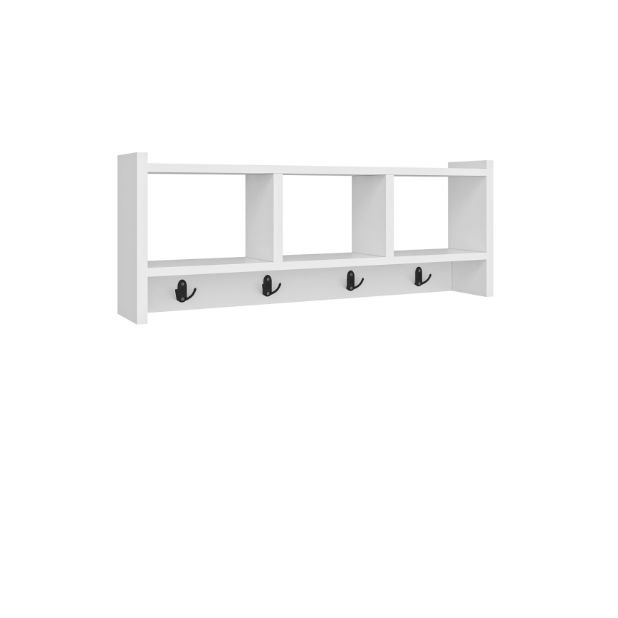 Wall hanger STAR 35x76 cm white