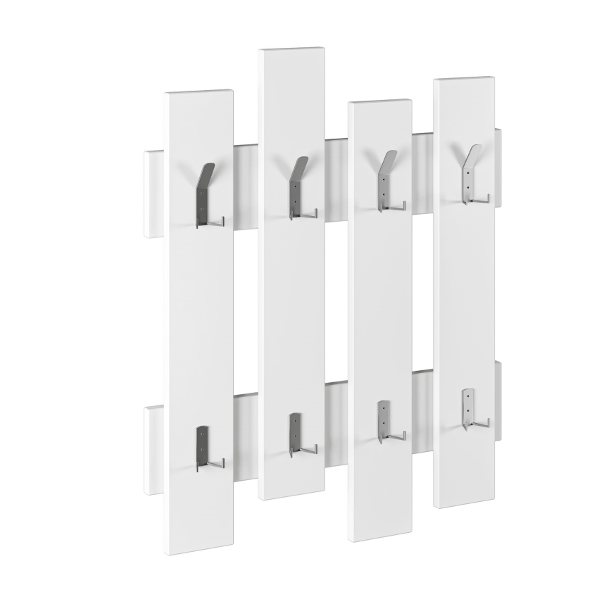 Wall hanger WAVE 81x64 cm white