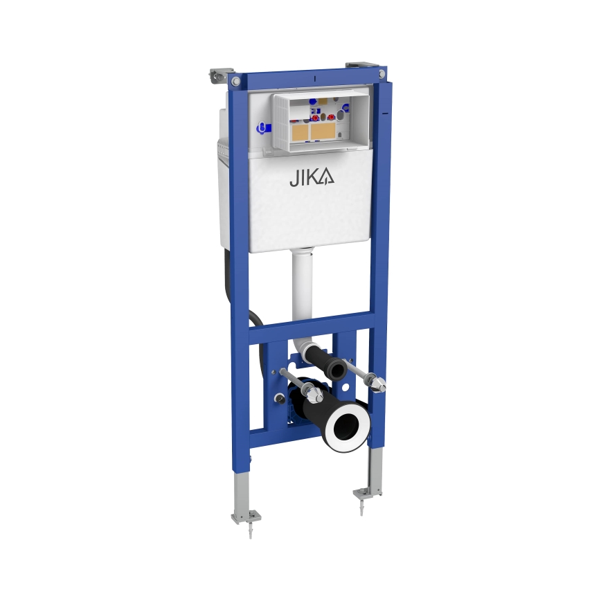 DEEP wall-hung toilet + DEEP SoftClose toilet seat + DUAL dual-flush plate + concealed cistern module + insulation pad