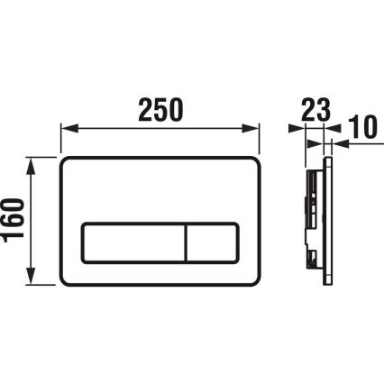 DEEP wall-hung toilet + DEEP SoftClose toilet seat + DUAL dual-flush plate + concealed cistern module + insulation pad