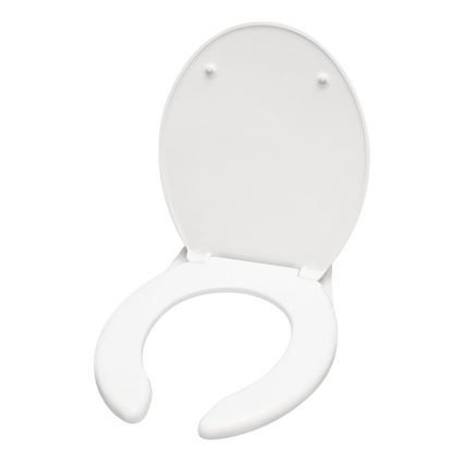 Accessible wall-hung toilet ETIUDA + ETIUDA toilet seat + SIGMA flush plate + in-wall cistern module + insulating pad