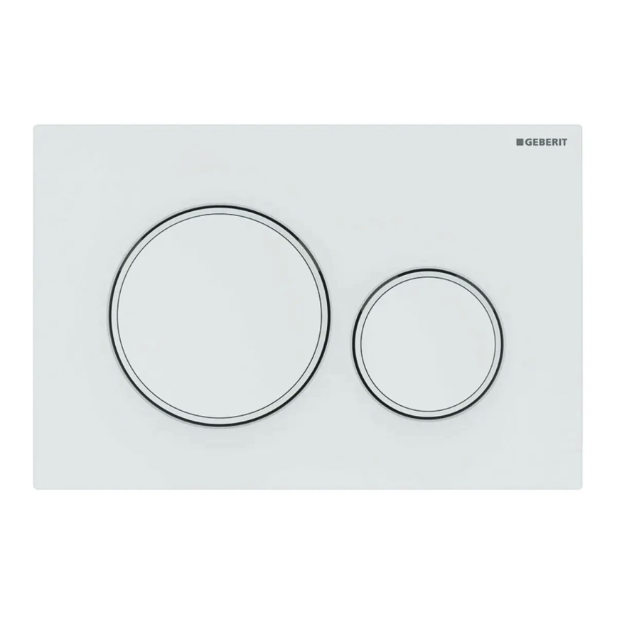 Accessible wall-hung toilet ETIUDA + ETIUDA toilet seat + SIGMA flush plate + in-wall cistern module + insulating pad