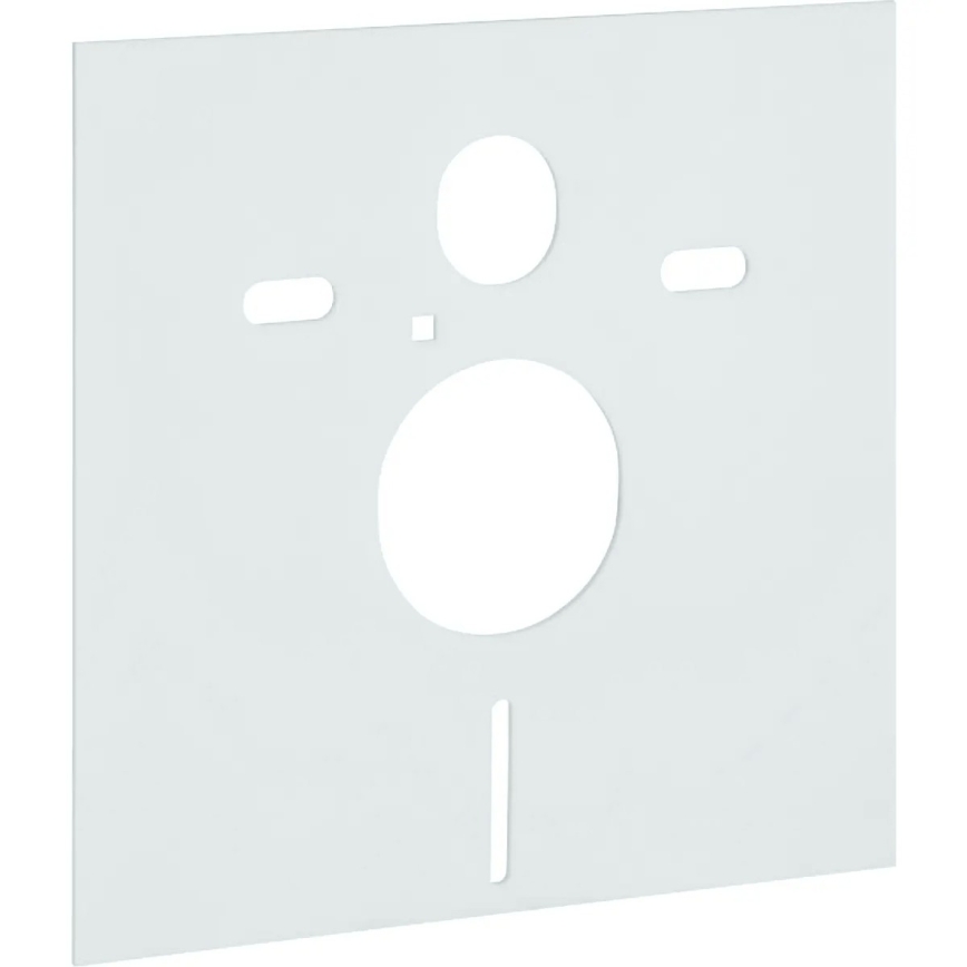 Accessible wall-hung toilet ETIUDA + ETIUDA toilet seat + SIGMA flush plate + in-wall cistern module + insulating pad