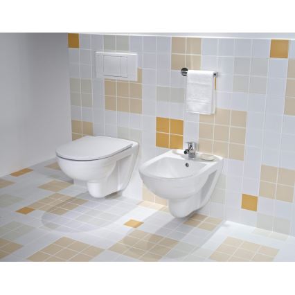 Wall-hung toilet LYRA Rimless + LYRA SoftClose toilet seat + DUAL flush plate + concealed cistern module + insulation pad