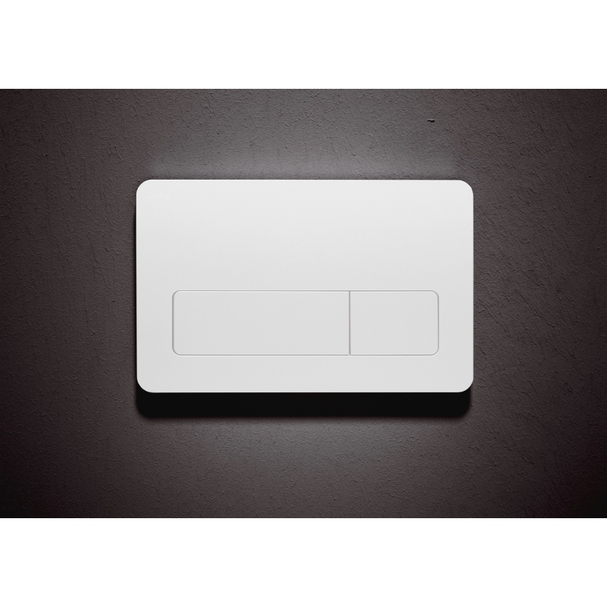 MIO Rimless wall-hung toilet + MIO Soft-Close toilet seat + DUAL dual-flush plate + concealed cistern module + insulation pad