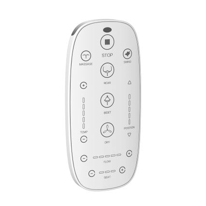 Wall-hung toilet with bidet TISVILDELEJE 1600W/230V + SoftClose toilet seat + SIGMA flush plate + in-wall module + insulation pad + remote control