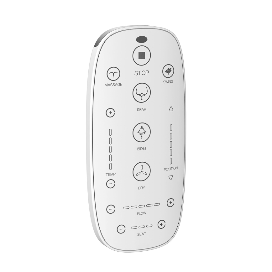 Wall-hung toilet with bidet TISVILDELEJE 1600W/230V + SoftClose toilet seat + SIGMA flush plate + in-wall module + insulation pad + remote control