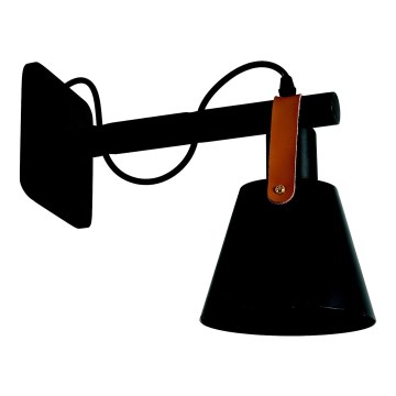 Wall lamp 1xE27/40W/230V black