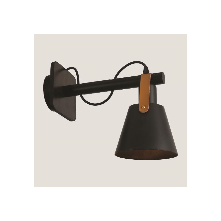 Wall lamp 1xE27/40W/230V black