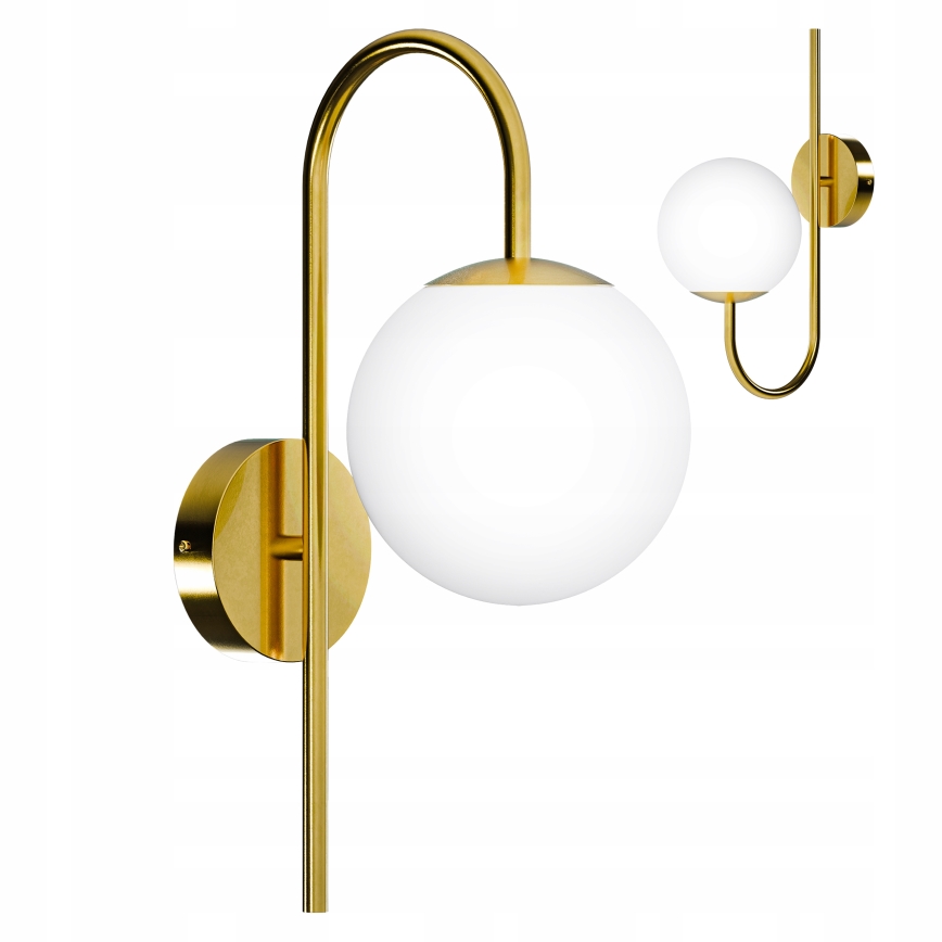 Wall lamp 1xE27/40W/230V gold/white