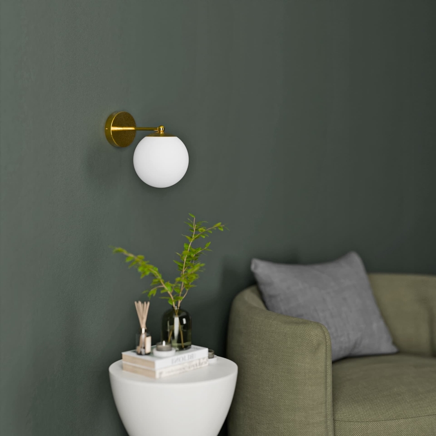 Wall lamp 1xG9/40W/230V gold/white