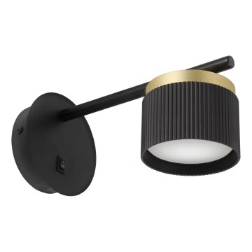 Wall lamp 1xGX53/35W/230V black/gold