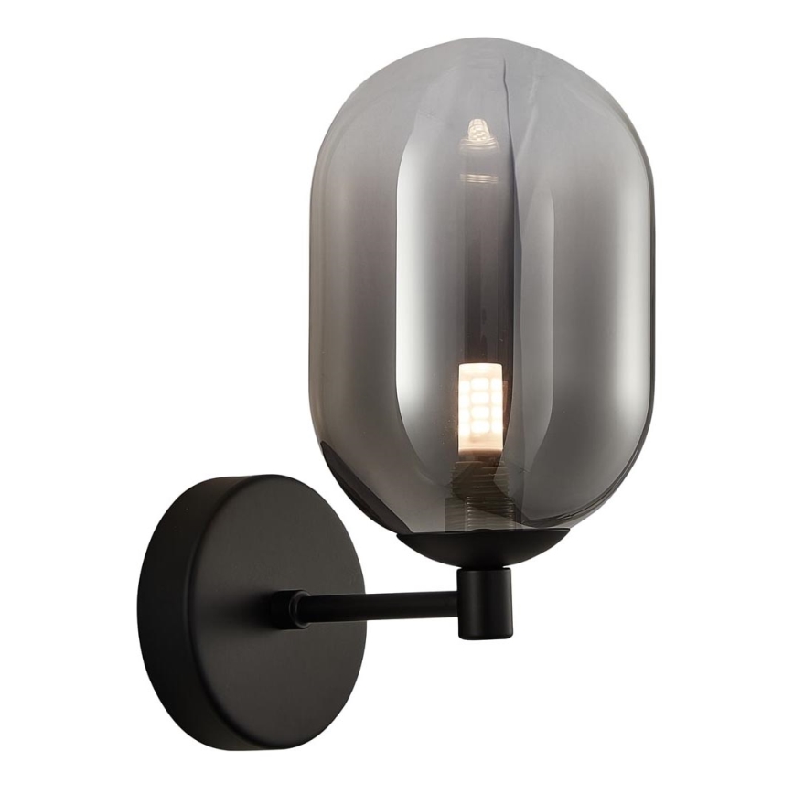 Wall lamp ALIAS 1xG9/8W/230V black/grey