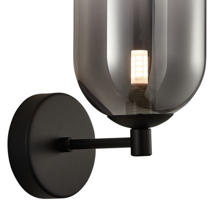 Wall lamp ALIAS 1xG9/8W/230V black/grey