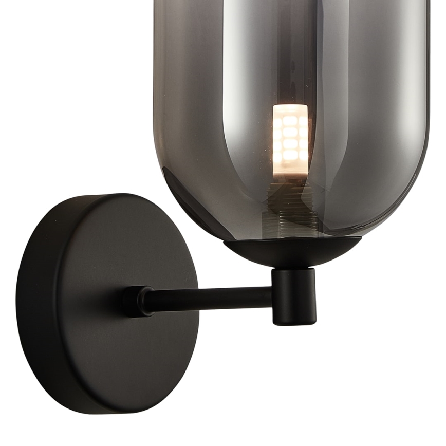 Wall lamp ALIAS 1xG9/8W/230V black/grey
