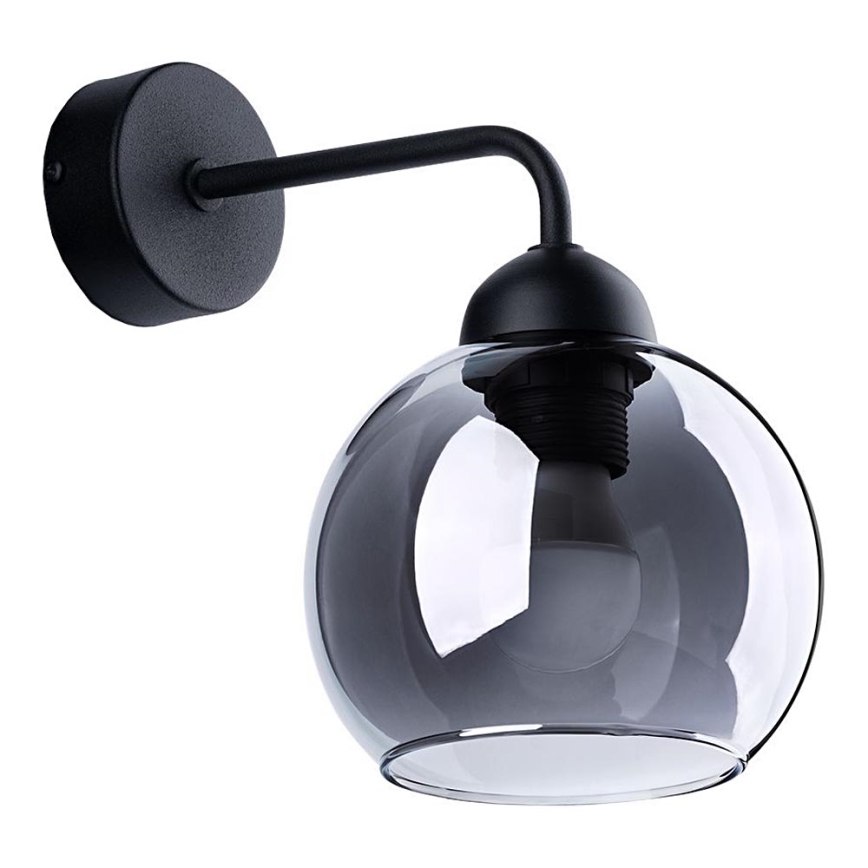Wall lamp ALINO 1xE27/60W/230V black