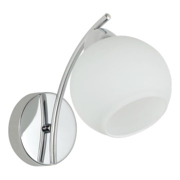 Wall lamp AMOS 1xE27/40W/230V shiny chrome