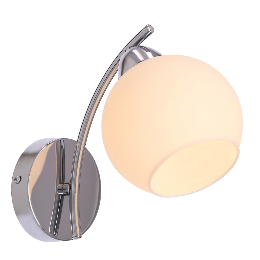 Wall lamp AMOS 1xE27/40W/230V shiny chrome