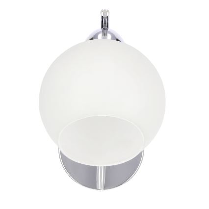 Wall lamp AMOS 1xE27/40W/230V shiny chrome
