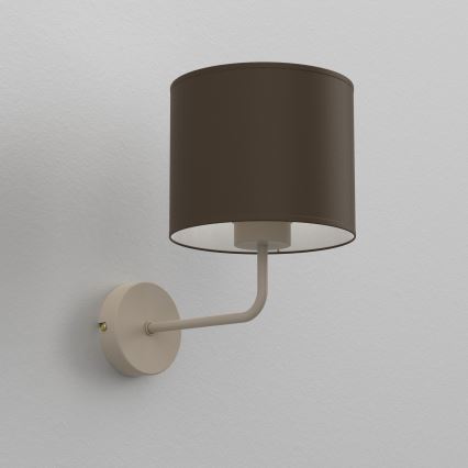 Wall lamp ARDEN 1xE27/15W/230V beige/brown