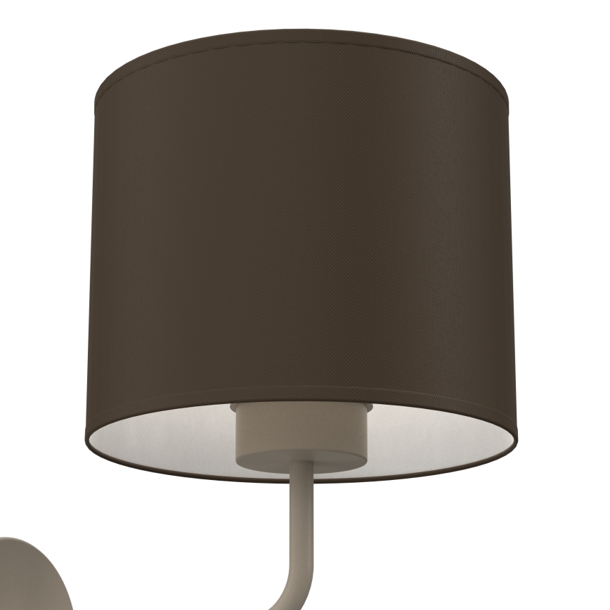 Wall lamp ARDEN 1xE27/15W/230V beige/brown