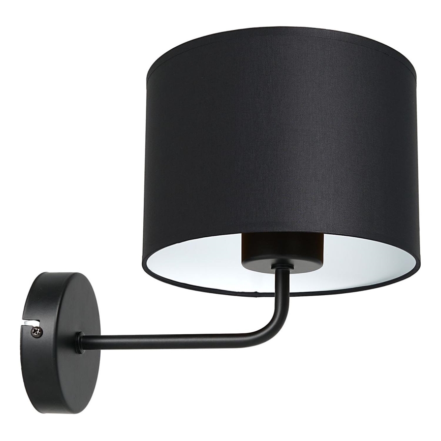 Wall lamp ARDEN 1xE27/60W/230V black/white
