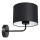 Wall lamp ARDEN 1xE27/60W/230V black/white