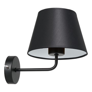 Wall lamp ARDEN 1xE27/60W/230V black/white