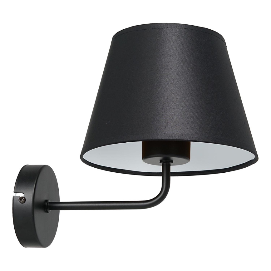 Wall lamp ARDEN 1xE27/60W/230V black/white