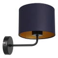 Wall lamp ARDEN 1xE27/60W/230V purple/gold