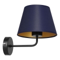 Wall lamp ARDEN 1xE27/60W/230V purple/gold