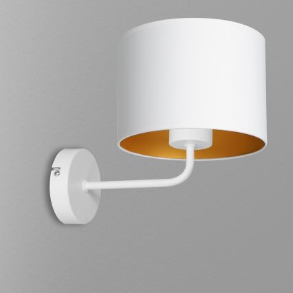 Wall lamp ARDEN 1xE27/60W/230V white/gold