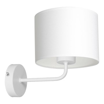 Wall lamp ARDEN 1xE27/60W/230V white