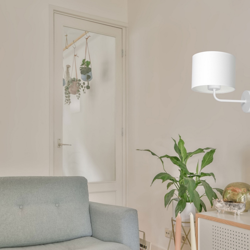 Wall lamp ARDEN 1xE27/60W/230V white