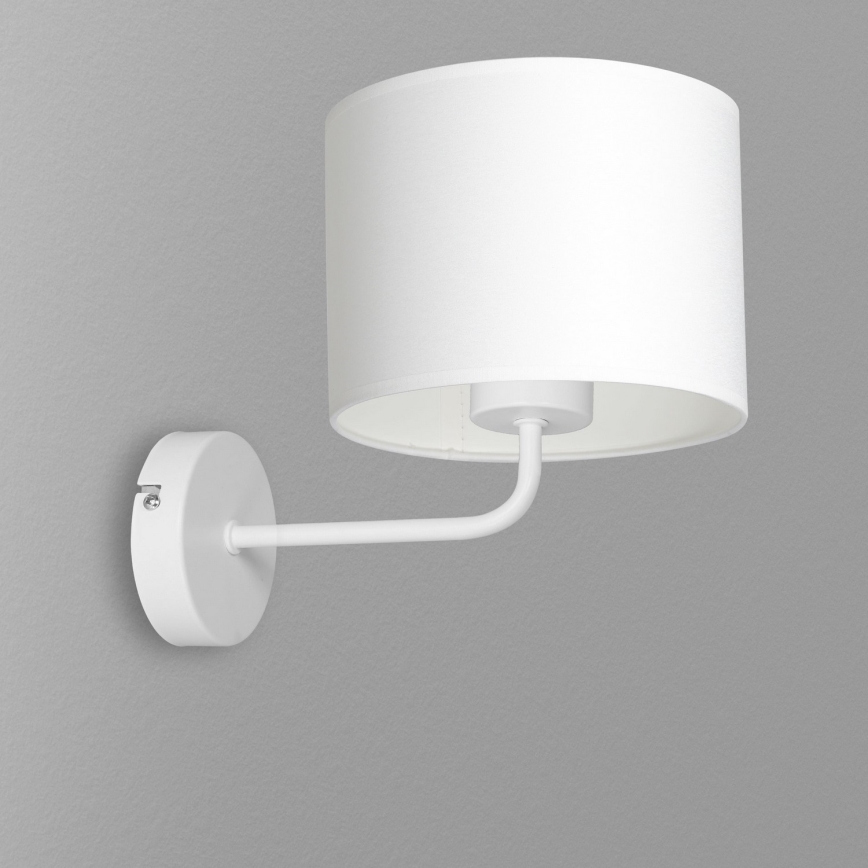 Wall lamp ARDEN 1xE27/60W/230V white