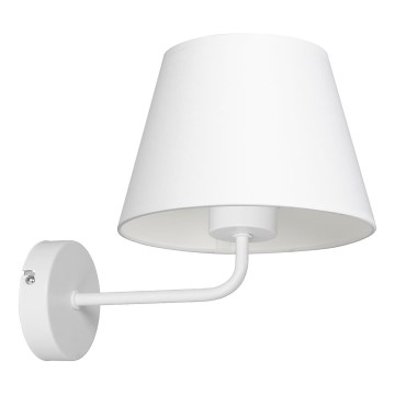 Wall lamp ARDEN 1xE27/60W/230V white