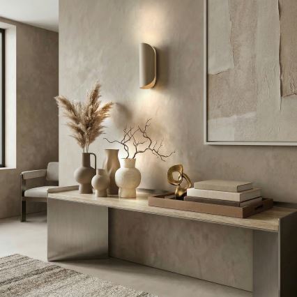 Wall lamp BARBOS 2xG9/8W/230V beige