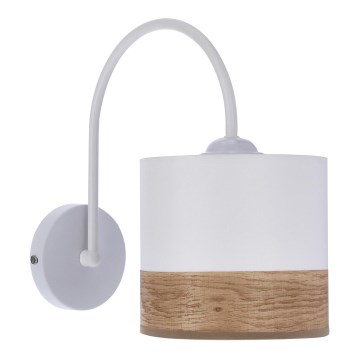 Wall lamp BIANCO 1xE27/40W/230V white/brown