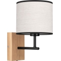Wall lamp BOHO 1xE27/25W/230V oak