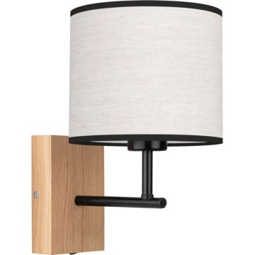 Wall lamp BOHO 1xE27/25W/230V oak