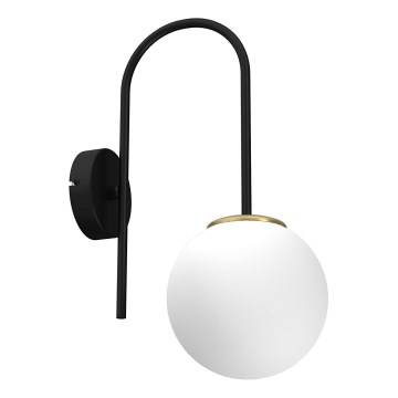 Wall lamp CAMBRIDGE 1xE14/60W/230V black/brass
