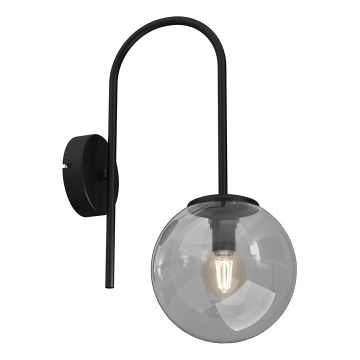 Wall lamp CAMBRIDGE 1xE14/60W/230V black