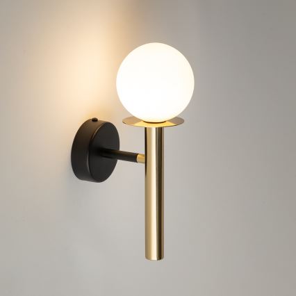 Wall lamp DAISY 1xG9/12W/230V gold/black/white