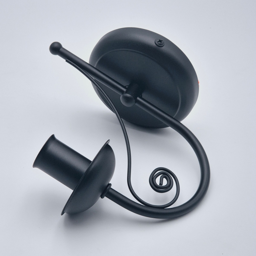 Wall lamp DONATO 1xE14/40W/230V black